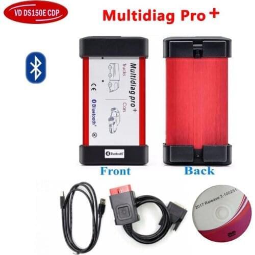 2020 NEW Multidiag Pro+ VD DS150E CDP 2017R3 Keygen Bluetooth for Delphis Obd2 Obd Auto Scanner Cars Trucks Diagnostic Tools