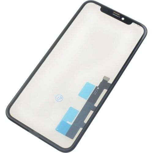 AAA LCD Screen Front Touch Glass Lens with Sensor Flex Cable For iPhone 11 Pro X XR XS max All IOS Touch Screen Replacement