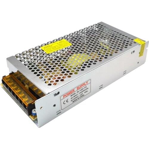 110/220V to DC12V 10A 120W Switch Power Supply Driver Power Transformer for CCTV Camera Security System LED Strip Light