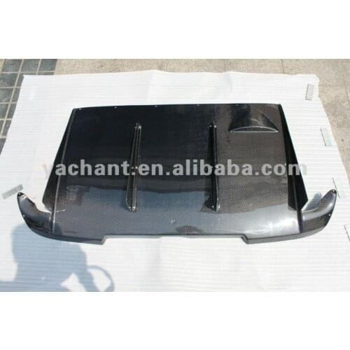 Carbon Fiber Type A Style Rear Diffuser Fit For Subaru Impreza Subaru WRX 8-9