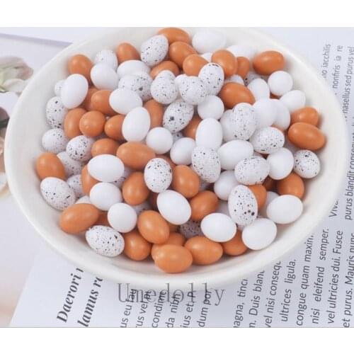 10pcs/set 1/12 Scale Dollhouse Miniature Simulation Eggs Food Model Pretend Play Kitchen Mini Doll Food Toy