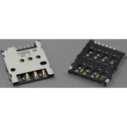 10pcs/lot SIM Card Reader Holder Tray Slot For Nokia Lumia 530 630 N530 n630 sim card reader socket ,KA-241