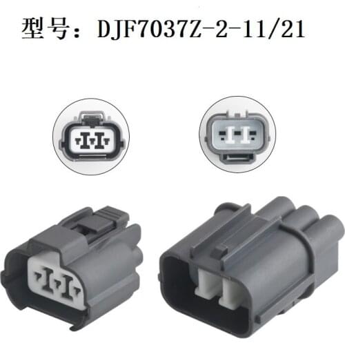 200 Sets 3 Pin Male Female B-Series VSS Waterproof Motor Socket Connector 6189-0130 6181-0071 For Honda Headlight Adjustment