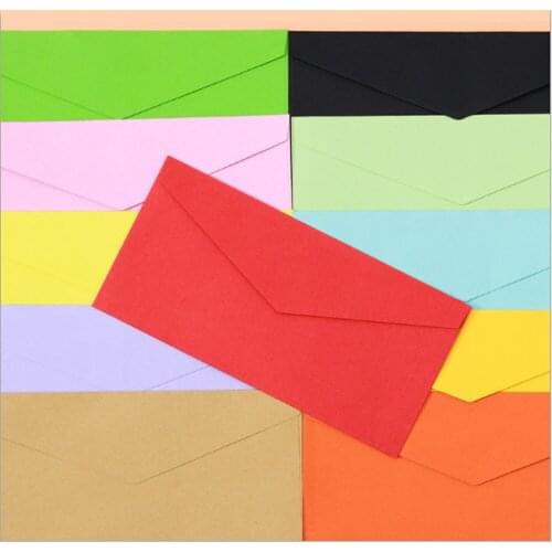 500pcs/lot Candy color mini envelopes Kraft Envelope Wedding Envelope Gift Envelope Invitation Envelope