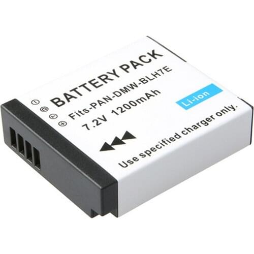 DMW-BLH7 Battery Pack for Panasonic Lumix DMC-LX10, LX15, GM1, GM5, GF7, GF8, DC-GF9, GF10, GX800, GX850, GX880 Digital Camera