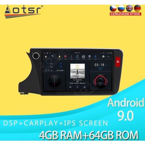 For Honda City 2015 2016 2017 2020 MAX-PAD Android Car Multimedia Player Car GPS Navigation Streaming Night Vision Camera Radio