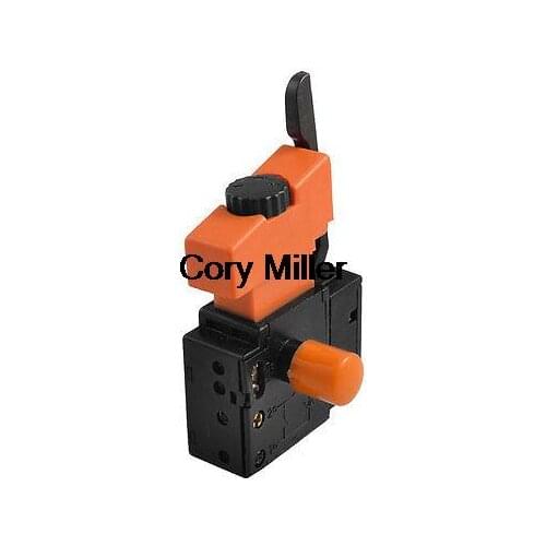 Electric Drill 5E4 Lock On Speed Control Trigger Switch AC 250V 4A FA2-4/1BEK