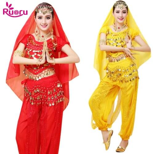 Ruoru Oriental Belly Dancing Costume Sets Egyption Egypt Belly Dance Costume Bollywood Costume Indian Dress Bellydance Dress