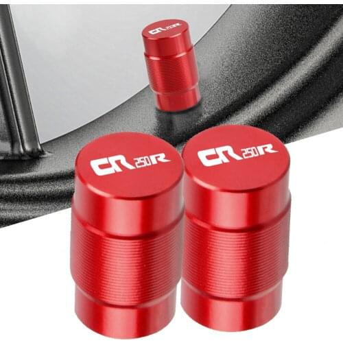 Motorcycle CNC Vehicle Wheel Tire Valve Air Port Stem Caps Cover For HONDA CR250R CR 250R CR250 R CR 250 R 1992-2018 2017 2016