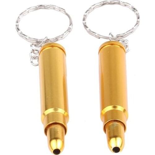 Bullet Shape Metal Snuff Spoon 52 MM Sniffer Snorter Powder Hoover Hooteer Snuff Tobacco Pipe Shovel Portable Key Chain