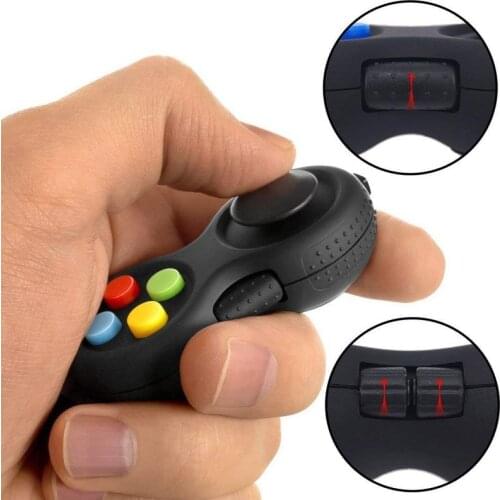 New Decompression Pad Cube Stress Reliever Squeeze Fun Magic Cube Desk Toy Handle Toys Stress Rainbow Strange-shape