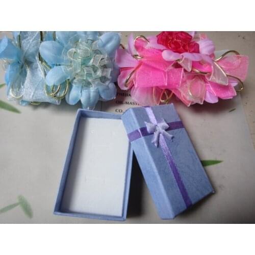 Wholesale 48pcs/Lot Purple Jewelry Sets Boxes,Paper Jewelry Box Necklace/Earrings/Ring Box Gift Box Free Shipping