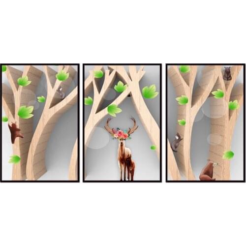 Factory wholesale (No Framed) Modern abstract landscape Canvas Print On Canvas Printing Wall Pictures 12YM-A-584