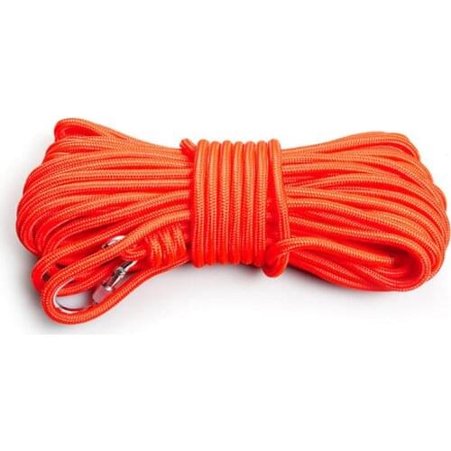 30M Professional Rock Climbing Cord Outdoor Hiking Accessories Rope 8mm Diameter High Strength Cord Safety Rope Climbing Tools