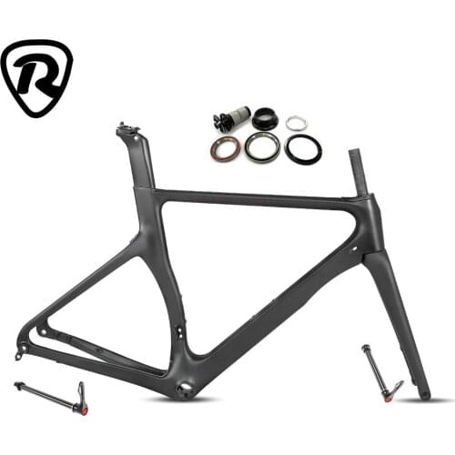R3 Carbon Road Frame Disc Brake 700C 2020 New arrival Thru axle 12*142mm Racing Gravel Bike Bicycle Frameset 52 54cm