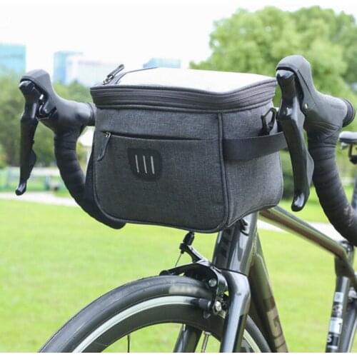 Bicycle Handlebar Bag Waterproof Road MTB Bike Front Bags Bike Head Frame Rear Basket Scooter Storage Bag Cycling Accessories