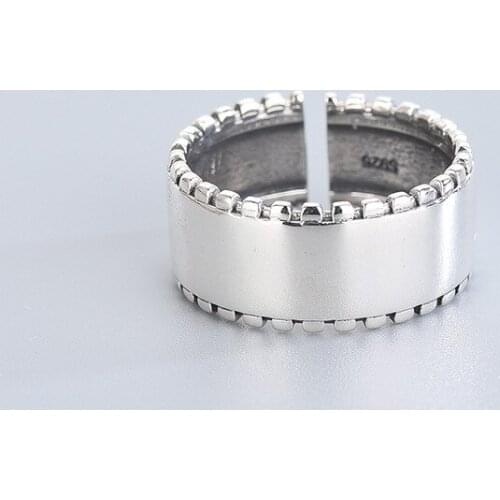 Summer Vintage Smooth Round Rings For Women Boho Geometric Female Finger Rings Party Bohemian Jewelry Korean Gift