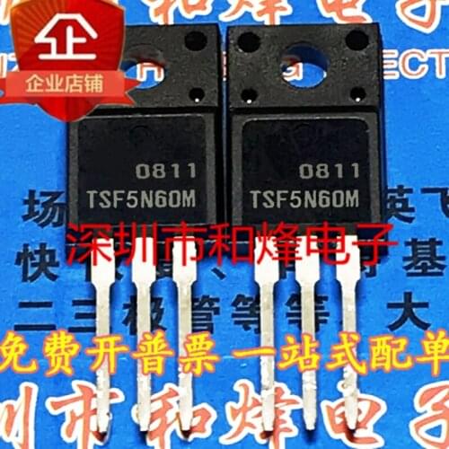 10PCS TSF5N60M TO220F TSF5N60 TO-220F 5N60