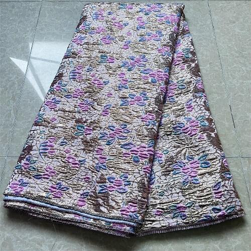 Latest 2021 High Quality African Tulle Lace Fabric Embroidery Swiss French Cotton Wedding Party Dress Guipure Sequins 2.5Yards