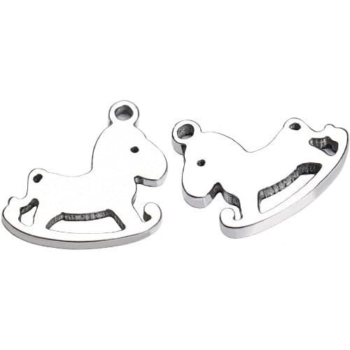 30pcs/lot 8mm*11mm Steel dragonfly Connector Metal Alloy Pendant For DIY bracelet Jewelry Making f4d4