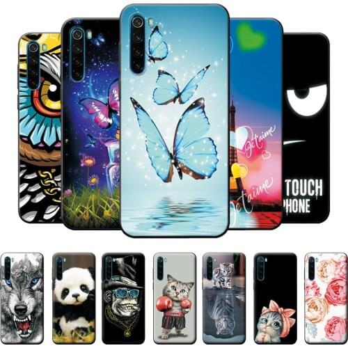 Case For Redmi Note 8T Case Redmi Note 8 Soft TPU Phone Shell For Redmi Note 8 Pro Silicone Cover For Xiaomi Redmi Note 8T 8Pro