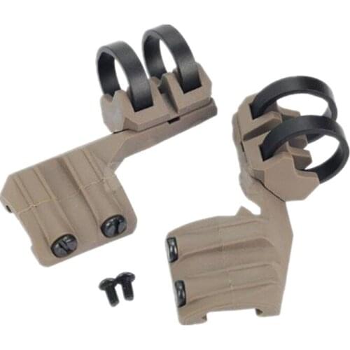 Tactical rifle scope parts for flashlight DE 1009-de1 FR Battery clip on left in DE1