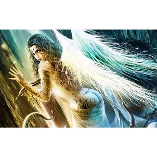 DIY 5D Diamond Embroidery Devil angel Square Diamond Mosaic Diamond painting Home Furnishing decoration Diamond painting