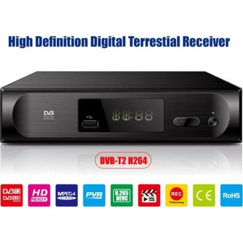 DVB T2 TDT TV Receptor For Digital TV Tuner DVB-T2 Wifi Receiver Set Top Box AC3 H.264 FTA 1080P DVB-C Decoder Youtube Megogo