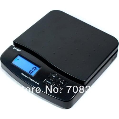 Electronic WEIGHING balance scale 25kg/1g 55LBx0.01LB digital kitchen scale SF-550 parcel Scale