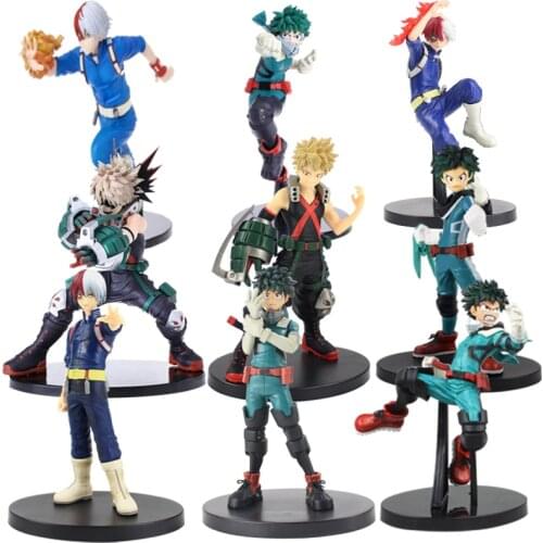 My Hero Academia DXF Figure Shoto Todoroki Midoriya Izuku Bakugou Katsuki Boku no Hero Academia All Might figures toy