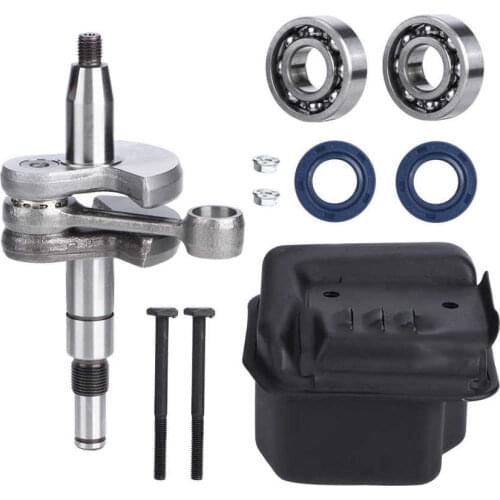 Gasoline Chainsaw Muffler Crankshaft Oil Seal Bearing Kit for STIHL MS210 230 250 Chainsaw for STIHL