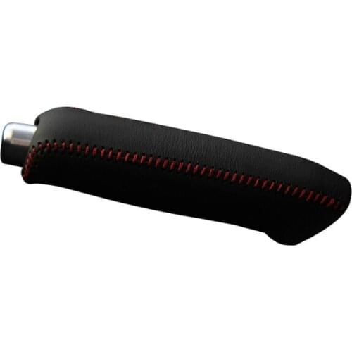 Genuine Leather Handbrake Grips For Hyundai Verna Natural leather cover on the handbrake car accessories interior