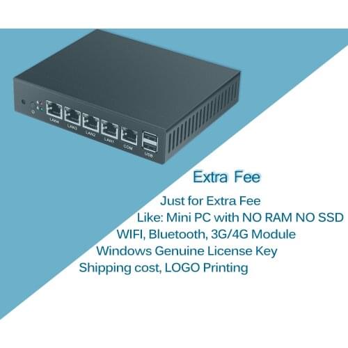 DIY link Additional Extra Fee, for NO RAM NO SSD MINI PC, WIFI BLUETOOTH module , 1$ difference price