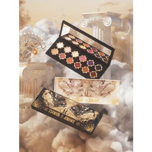 Flower Knows Little Angel Eye Shadow Shimmer Matte Partial Color Chameleon Sticky Soft Glutinous Color