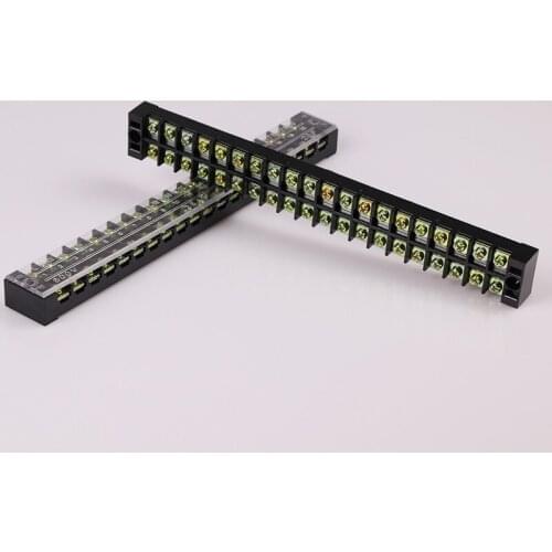 TB Terminal Board 25A 20 Bit Wiring Block Wire Connector TB2520 Terminal Row