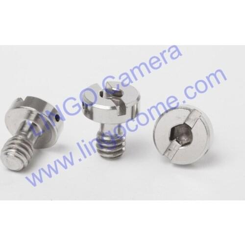 LL1494 1/4" Screw for DSLR Camera Tripod Quick Release Plate Silver