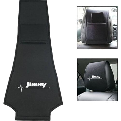 1pcs Car Headrest Cover Fit Suzuki Jimny 2019 car styling Accessories Cover Case