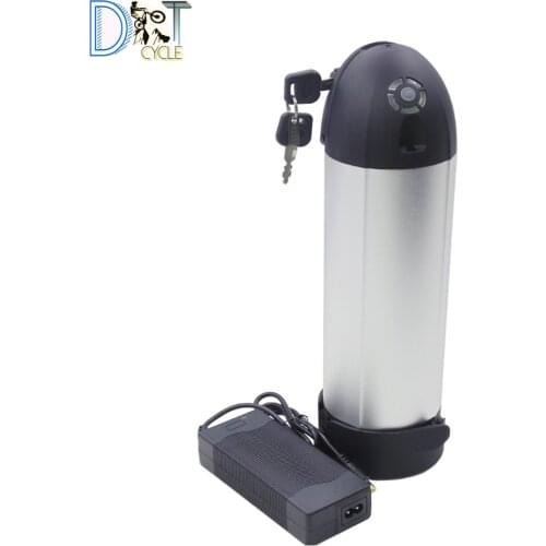 18650 rechargeable bottle type 36V 10Ah 48V 11.6Ah 48V 14Ah Li-ion battery pack down tube 250W 500W battery with charger
