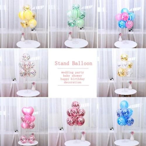 70cm Balloon Holder Table Column Stand Sticks for Wedding Birthday Party Decora DIY Latex Foil Balloon Baby Shower Accessories