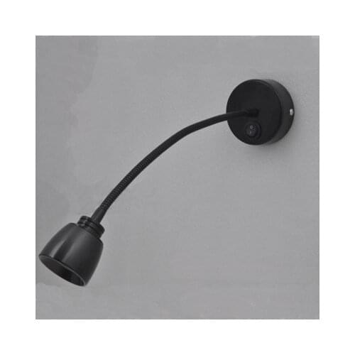 110V/220V 3W Aluminum Led Wall Flexible Light Led Wall Lamp Bedroom Switch Optional Bathroom Lighting Bedroom