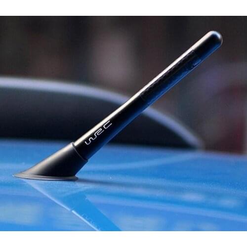 Aerial for Ford Fiesta Ford Focus WRC WOLF carbon fiber short antenna Carnival radio fm antenna car styling accessories