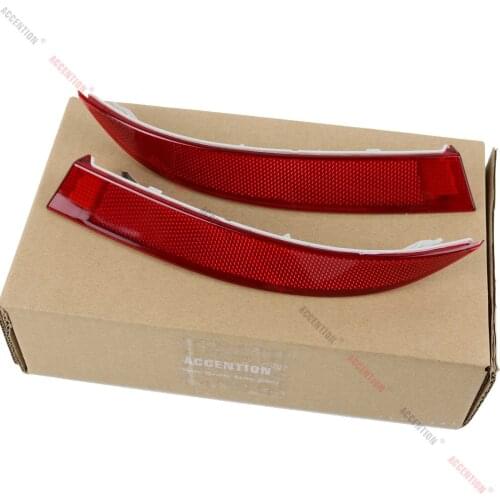 Car Rear Tail Bumper Corner Reflector Decorative False Light Lamp For BMW X5 E70 LCI 2009-2013