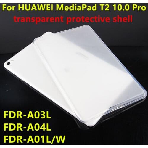 Case TPU For Huawei MediaPad T2 10.0 Pro Protector cover Leather Tablet For Huawei FDR-A01L/W/A03L/04L 10.1" Protective shell