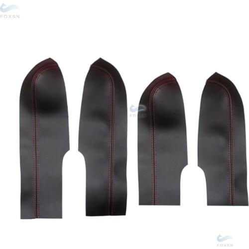 For Honda Civic 8th Gen Sedan 2006 2007 2008 2009 2010 2011 Car Microfiber Leather Door Armrest Panel Cover Trim