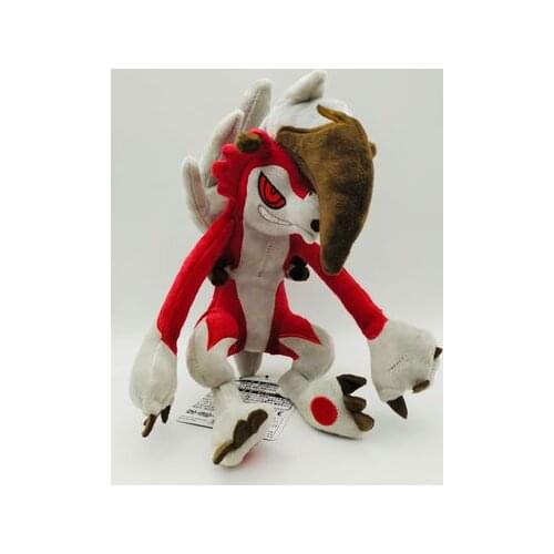 Pokemon Movie 30CM Lycanroc Animals Cartoon Cute Plush Dolls Toys Anime Soft Stuffed Toy Gifts For Children