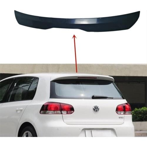 Use For Volkswagen Golf 6 Gti Roof Spoiler Factory Style Rear Wing Sport Accessories Body Kit