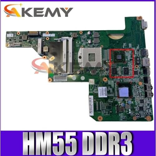 AKemy laptop Motherboard For HP Pavilion G72 605902-001 605902-501 01013Y000-575-G HM55 216-0774009 DDR3 Mainboard