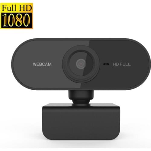 HD 1080P Webcam Mini Computer PC WebCamera with Microphone Rotatable Cameras for Live Broadcast Video Calling Conference Work