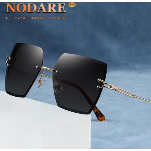 NODARE Women's Sunglasses Transparent Glasses