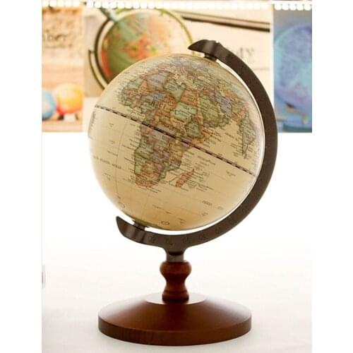 Educational Model Vintage Globe Collection World Map Table Decor Wedding 14cm
